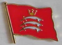 Middlesex County Flag Enamel Pin Badge