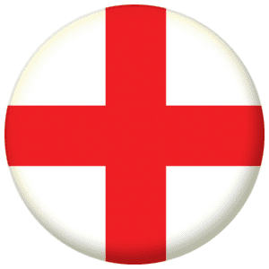 Milan Flag 58mm Keyring