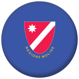 Molise Flag 58mm Button Badge