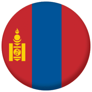 Mongolia Country Flag 58mm Mirror