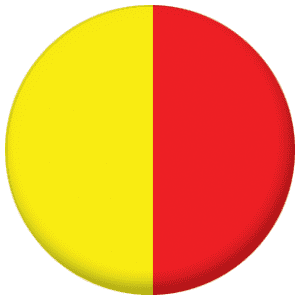 Naples Flag 58mm Button Badge