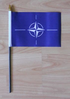 Nato Hand Flag - Small.