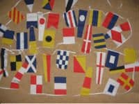 Nautical Bunting, rectangular, 12.5 metre