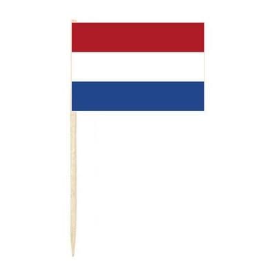 Netherlands Country Flag Cocktail Sticks (pack of 10)