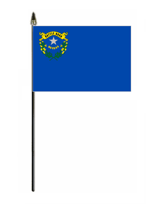 Nevada Hand Flag - Small.