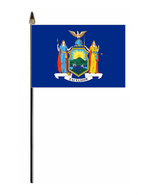 New York Hand Flag - Small.
