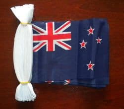 New Zealand Bunting, rectangular, 9 metre.