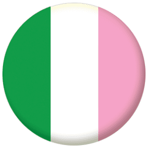 Newfoundland Flag 25mm Flat Back