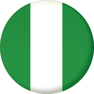 Nigeria Country Flag 25mm Pin Button Badge