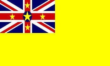 Niue Large Country Flag - 5' x 3'.