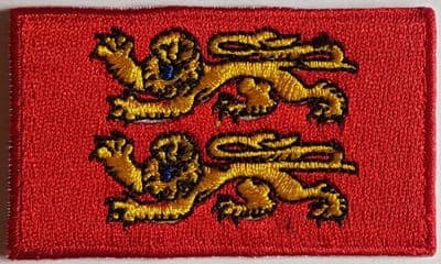 Normandy Embroidered Flag Patch, style 04