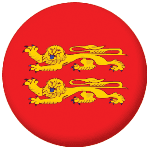 Normandy Province Flag 58mm Button Badge