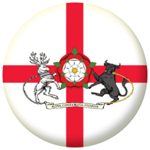 Northamptonshire Old Council Flag 25mm Pin Button Badge