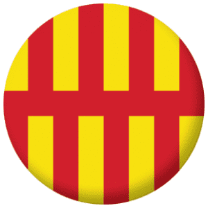 Northumberland County Flag 25mm Pin Button Badge
