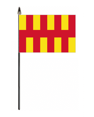 Northumberland Hand Flag - Small.