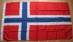 Norway Large Country Flag - 3' x 2'.