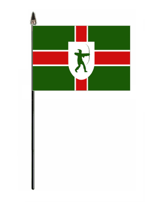 Nottinghamshire Hand Flag - Small