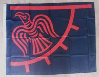 Odin / Viking Raven Large Flag - 3.75' x 2.85'