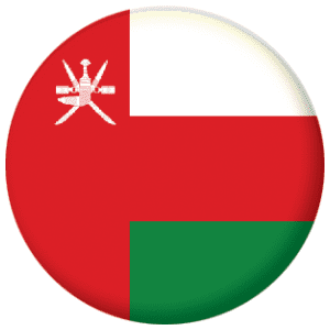 Oman Country Flag 25mm Pin Button Badge