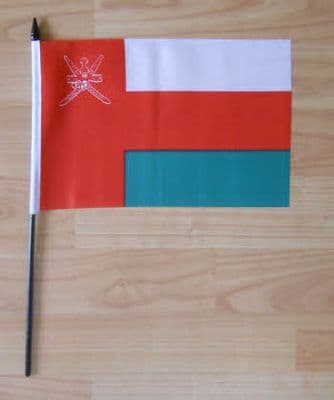 Oman Country Hand Flag - Medium.