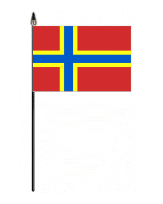 Orkney Islands Hand Flag - Small.