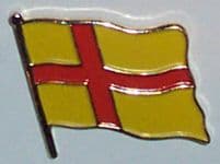 Orkney Islands (old) Flag Enamel Pin Badge