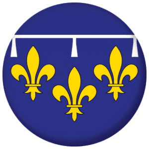Orléanais Former Province Flag 58mm Fridge Magnet