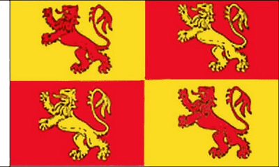 Owain Glyndwr Boat / Courtesy Flag