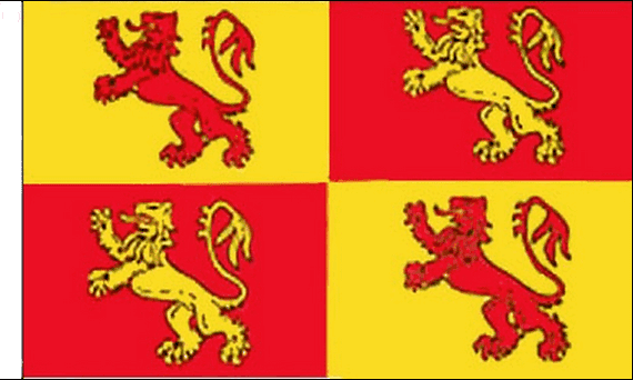 Owain Glyndwr Boat / Courtesy Flag