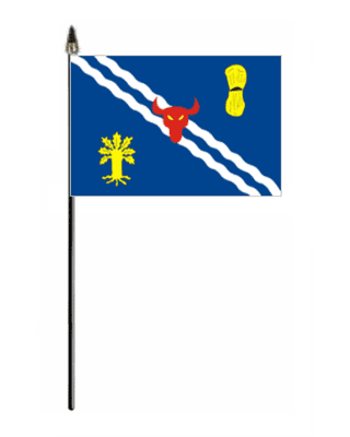 Oxfordshire Old Hand Flag - Small.