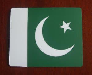 Pakistan Country Flag Hardtop Mouse Mat / Pad.