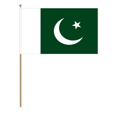 Pakistan Country Hand Flag - Large.