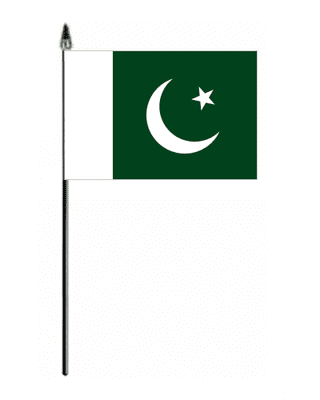 Pakistan Country Hand Flag - Small.