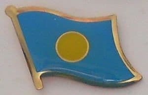 Palau Country Flag Enamel Pin Badge
