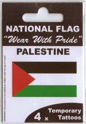 Palestine Country Flag Tattoos.