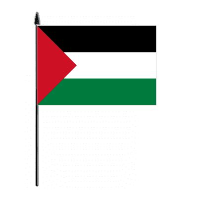 Palestine Country Hand Flag - Medium.