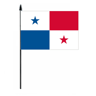 Panama Country Hand Flag - Medium