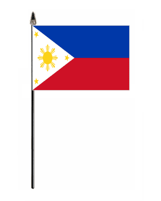 Philippines Country Hand Flag - Small.
