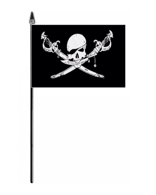 Pirate Brethren of the Coast Hand Flag - Small