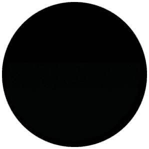 Plain Black 58mm Mirror Keyring