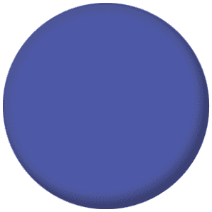 Plain Blue 25mm Pin Button Badge