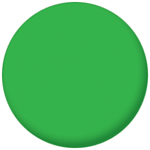 Plain Green 58mm Fridge Magnet