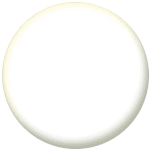 Plain White 25mm Flat Back