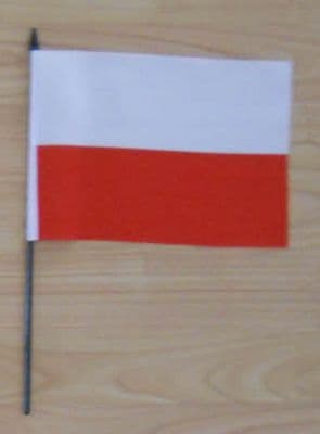 Poland Country Hand Flag - Medium.