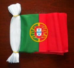 Portugal Bunting, rectangular, 9 metre.