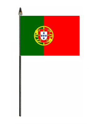 Portugal Country Hand Flag - Small.