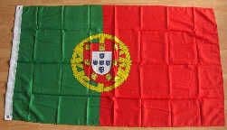 Portugal Large Country Flag - 3' x 2'.