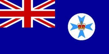 Queensland Large Flag - 5' x 3'.
