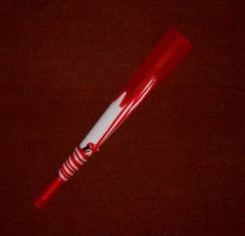 Red and White Cheer Horn.