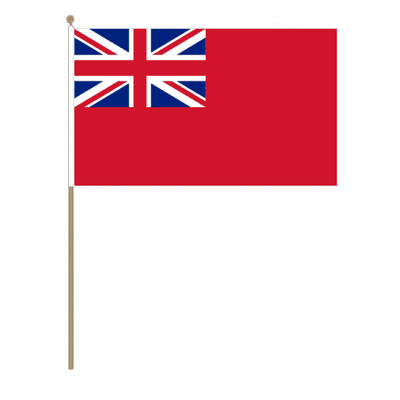Red Ensign Hand Flag - Large.